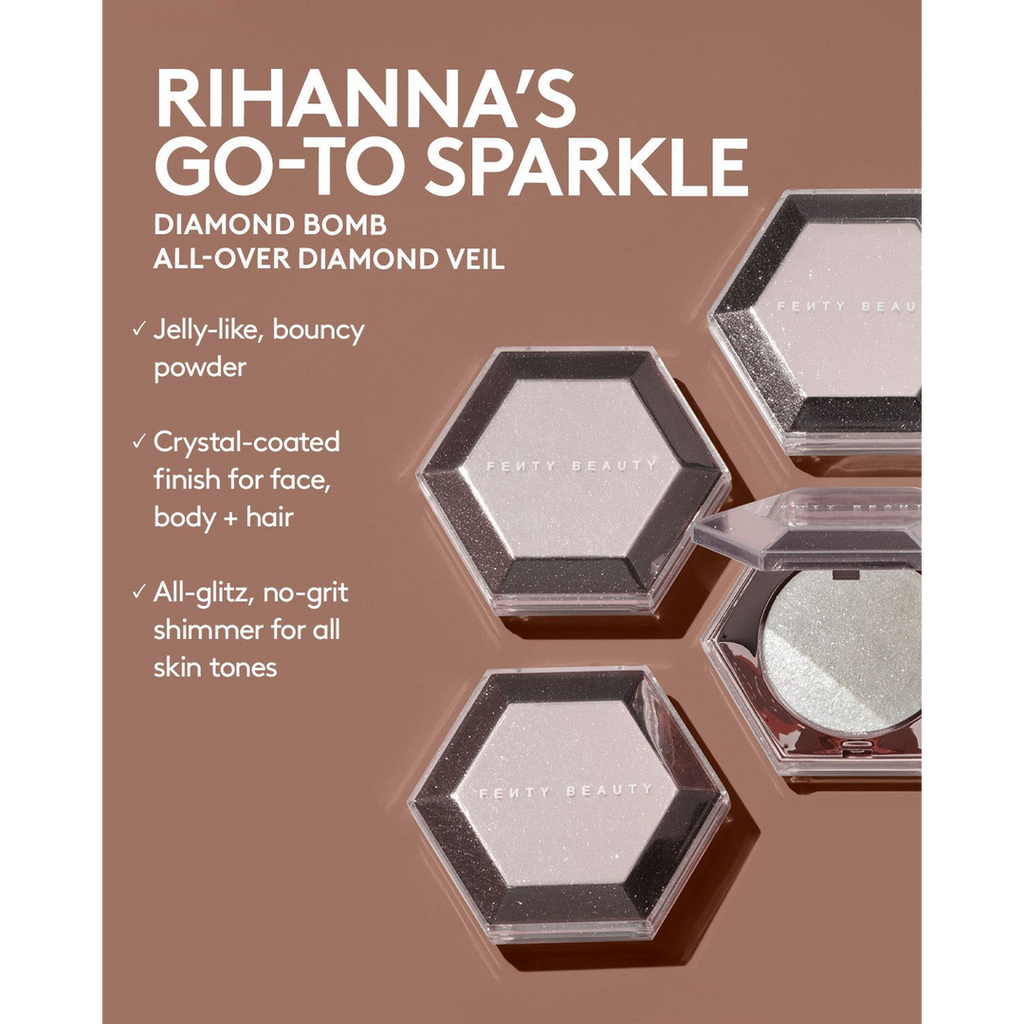 Diamond Bomb All-Over Diamond Veil